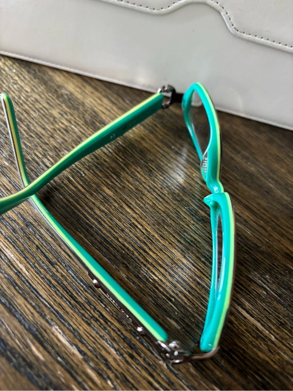 Kate Spade Green Front Brown Temples Cat-Eye frames